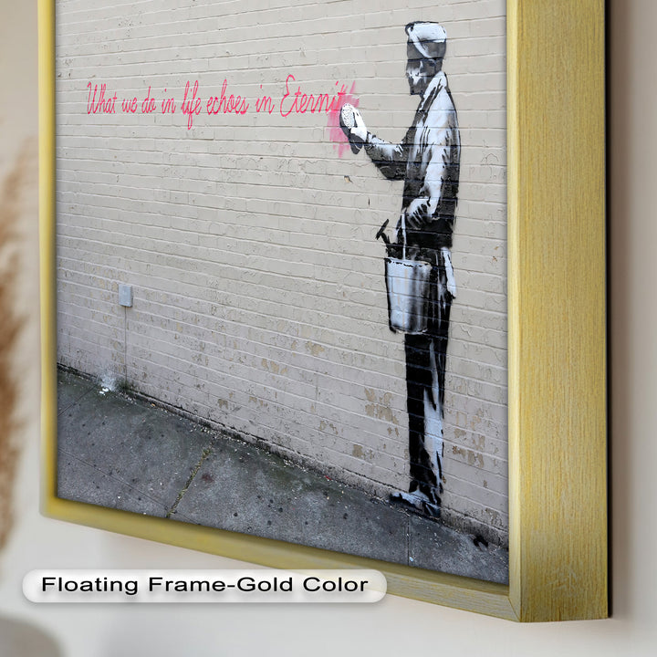 Echoes in Eternity – Banksy Oil Painting