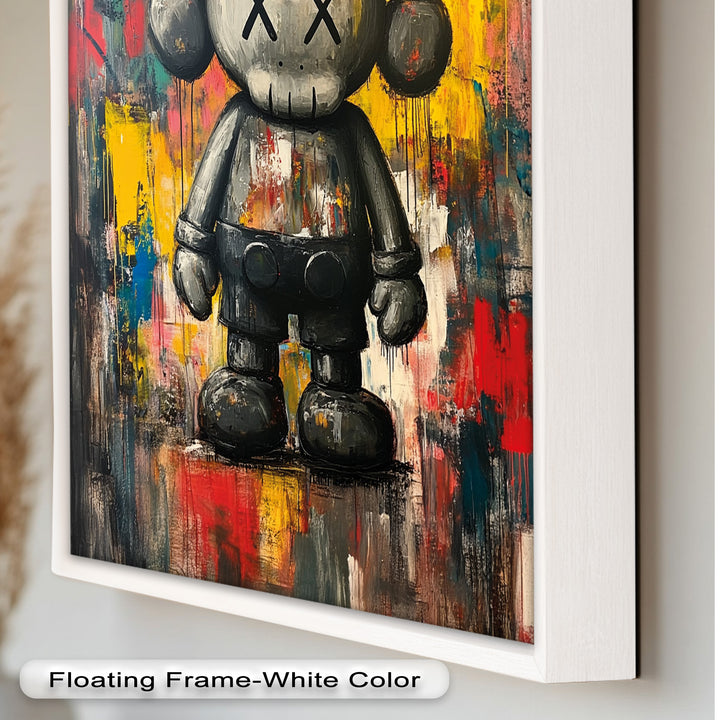 Urban Grit – KAWS Companion Oil Painting