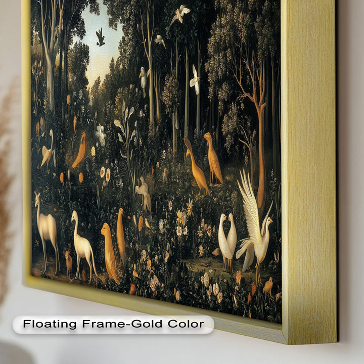 Garden of Grace – Birds Oil Painting