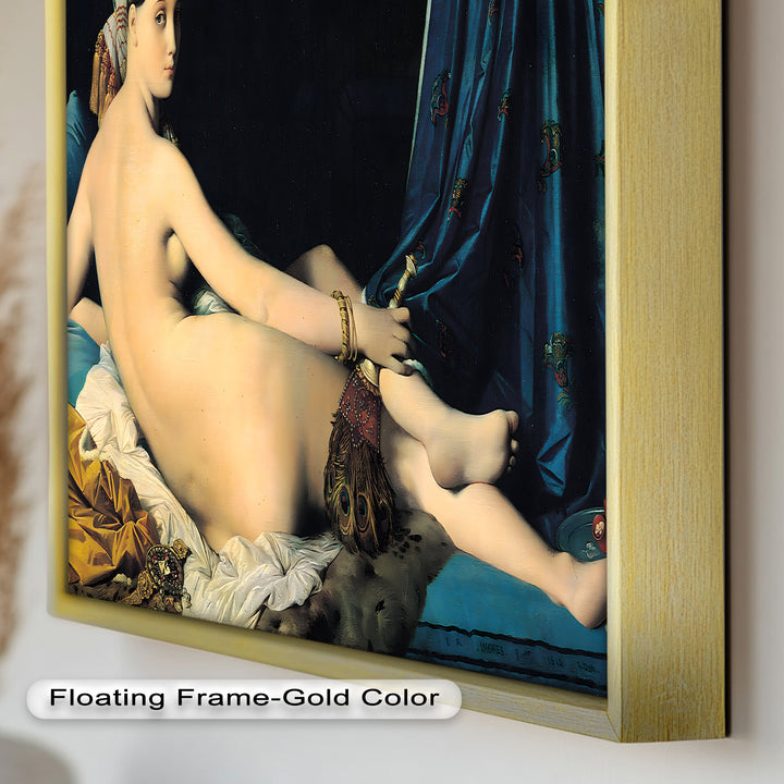 La Grande Odalisque – Exotische Eleganz Historisches Ölgemälde