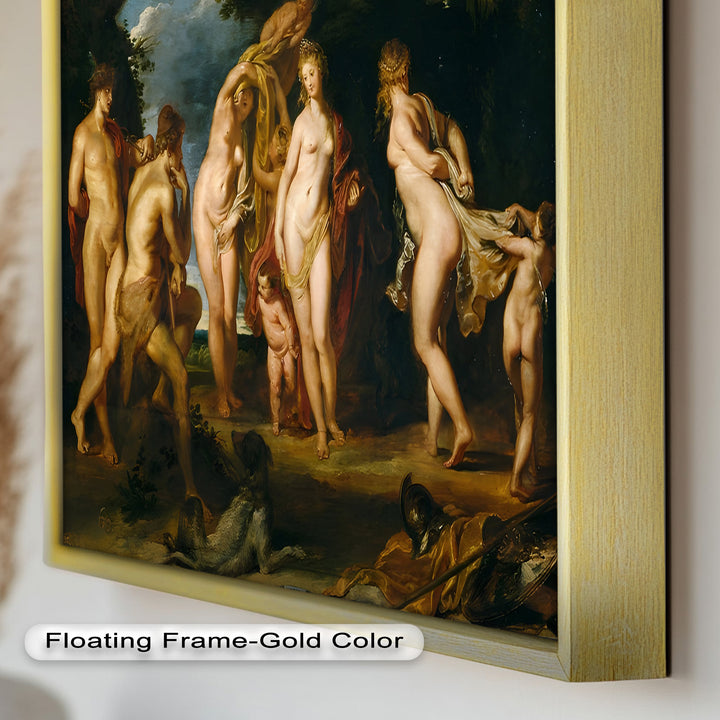 The Judgment of Paris – Mythological Renaissance Oil Painting