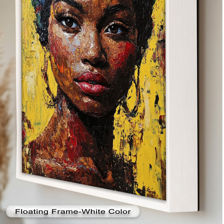 Radiant Soul – Bold Portrait Oil Painting in Fauvist Style