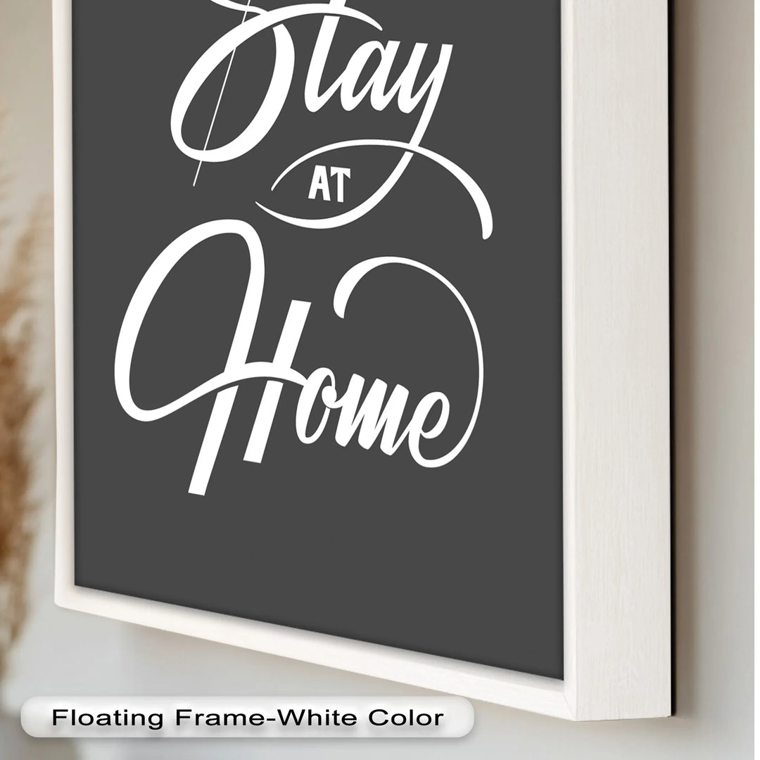 Stay at Home – Modern Oil Painting - MyPhotoStation