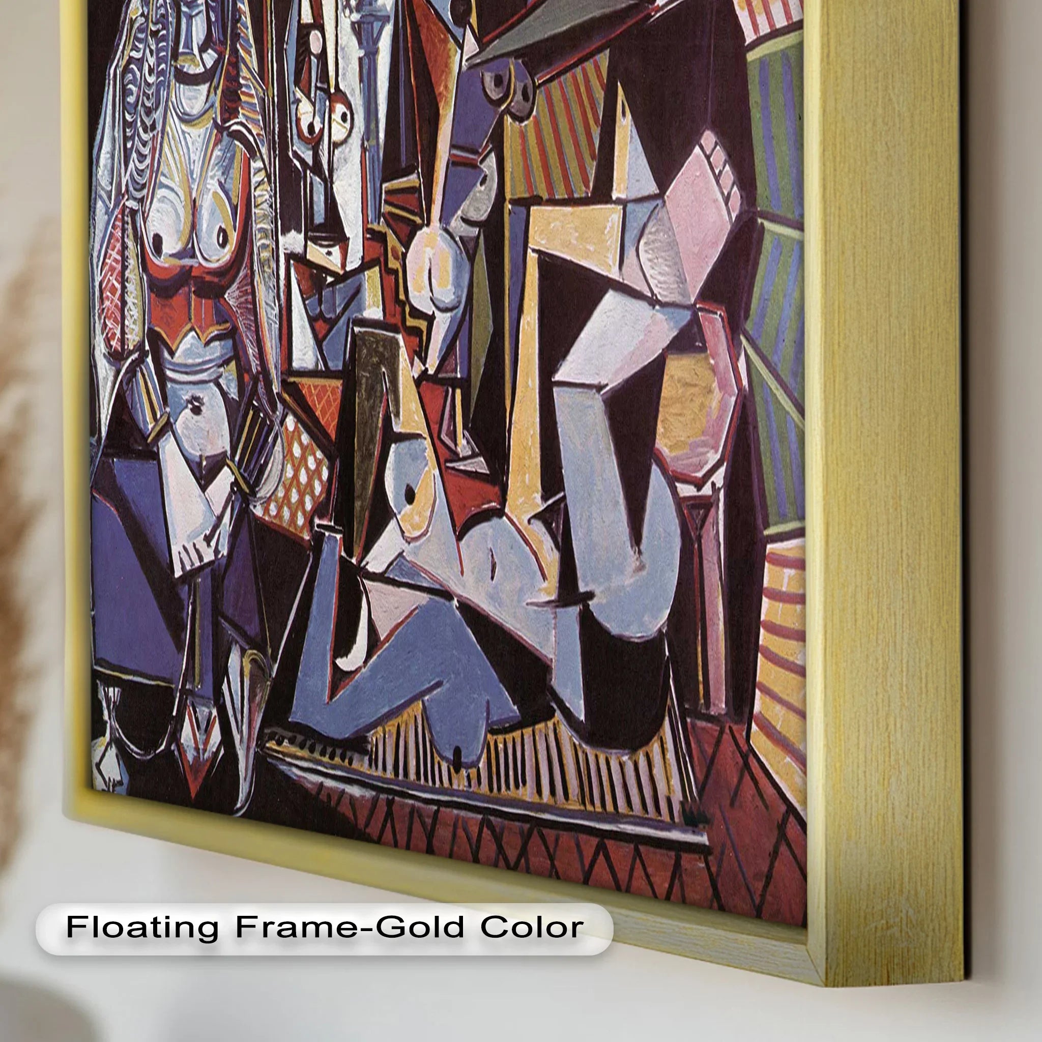 Les Femmes d'Alger by Picasso – Famous Cubist Oil Painting