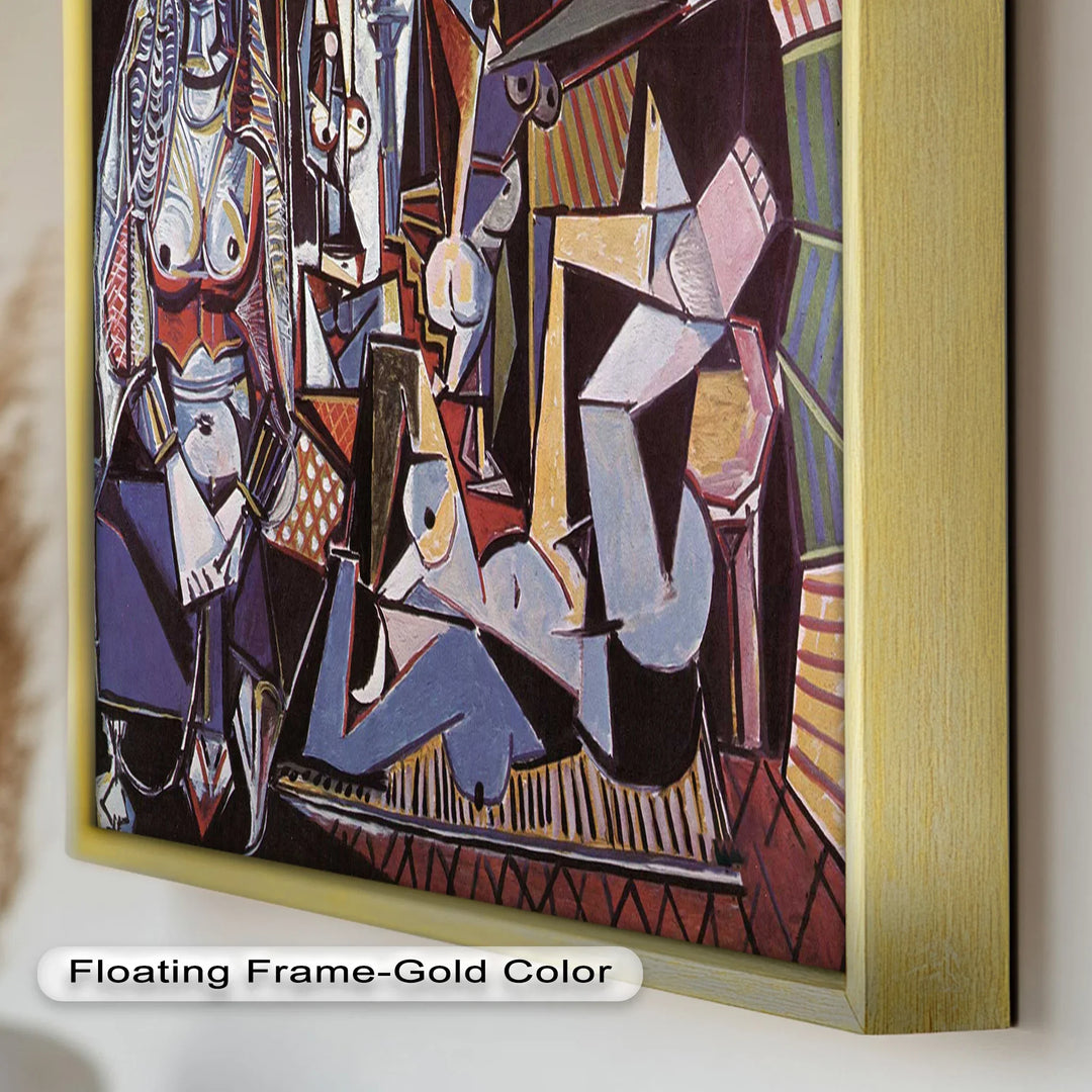 Les Femmes d'Alger by Picasso Famous Cubist Oil Painting MyPhotoStation Les Femmes d'Alger by Picasso Famous Cubist Oil Painting MyPhotoStation
