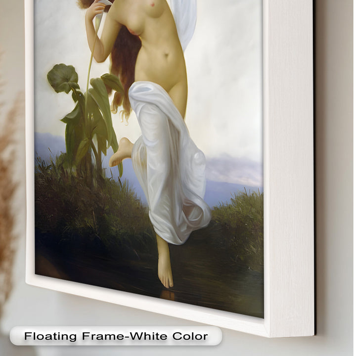Whispers of the Wind – Classical Nude Goddess Renaissance Oil Painting