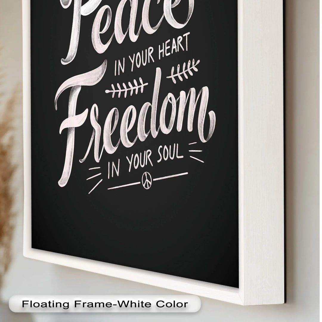 Peace and Freedom Wall Art – Oil Painting - MyPhotoStation