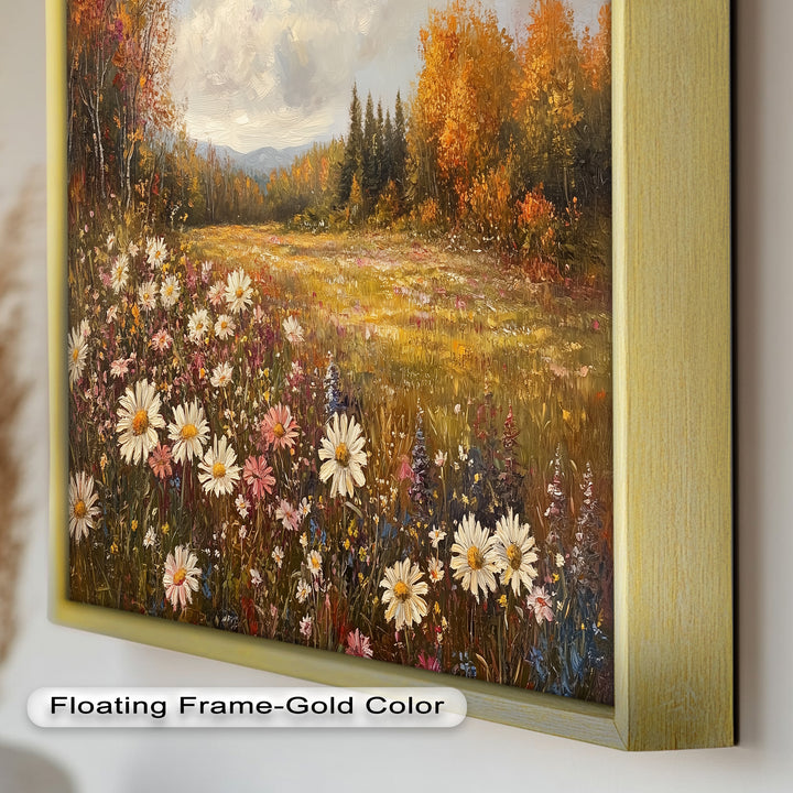 Meadow Bliss – Wildflower Oil Painting