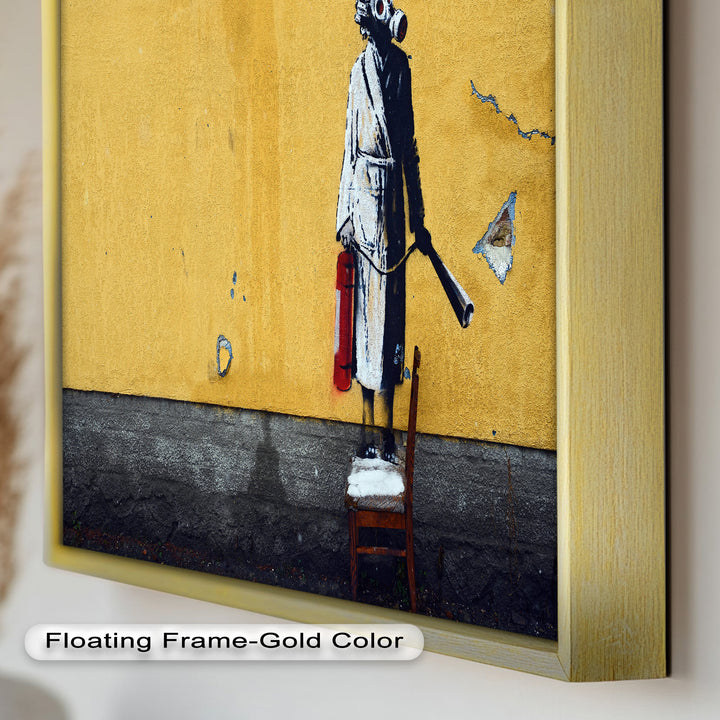 Domestic Rebellion – Banksy Oil Painting