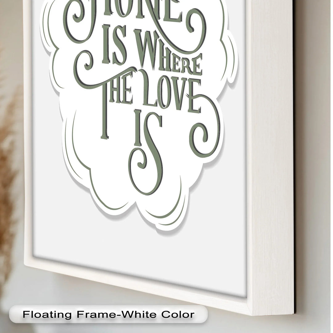 Home Is Where the Love Is – Oil Painting - MyPhotoStation