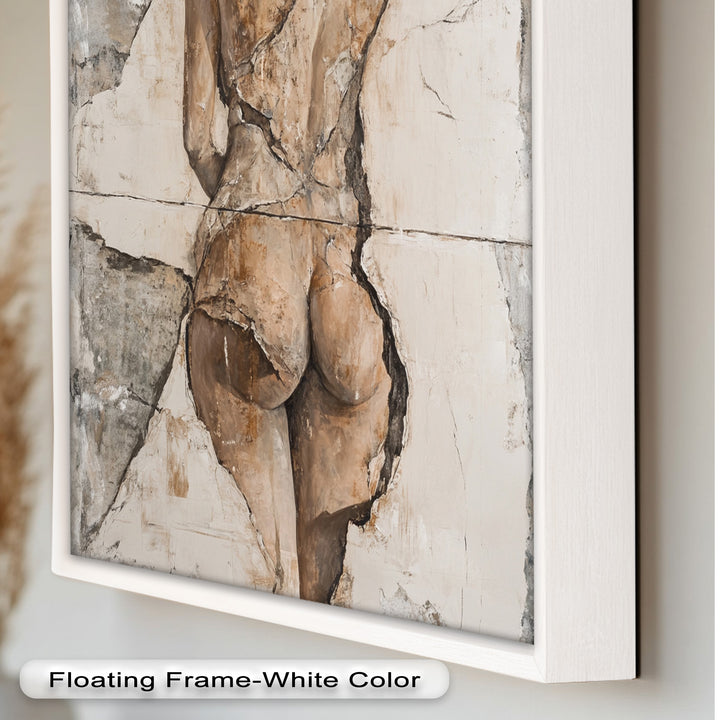 Cracked Grace – Figurative Nude Oil Painting