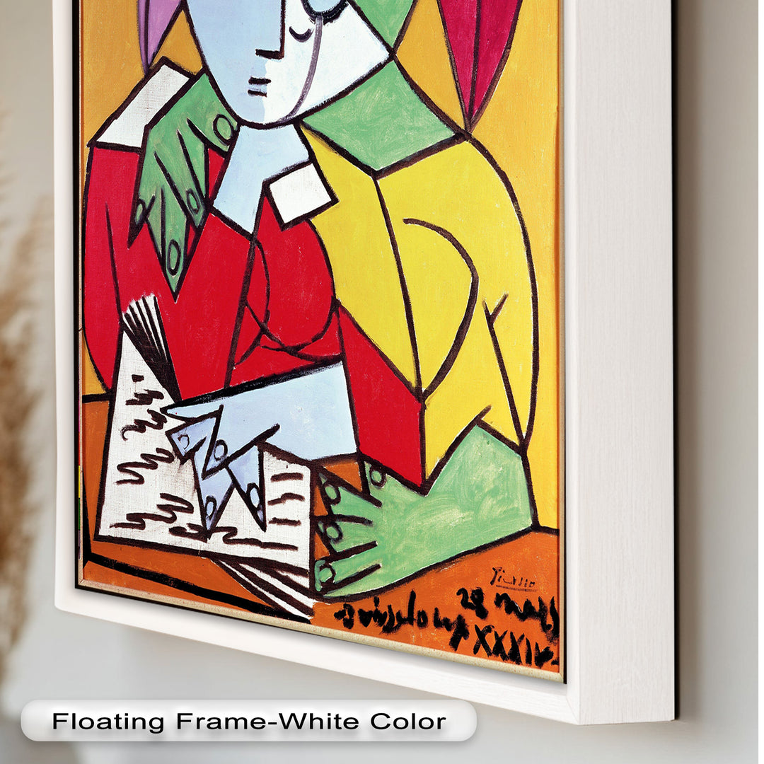 Harmony in Study – Embrace of Minds Picasso Oil Painting