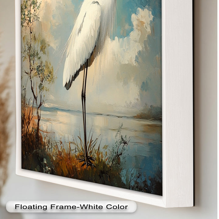 Grace of the Marshlands – Animal Oil Painting