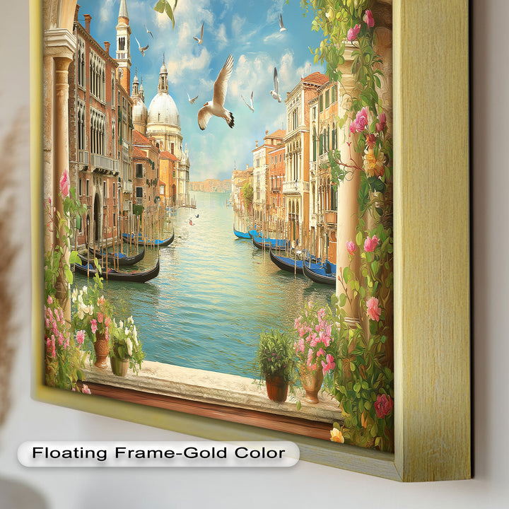 Venice Seaside – Stunning Italian Oil Painting
