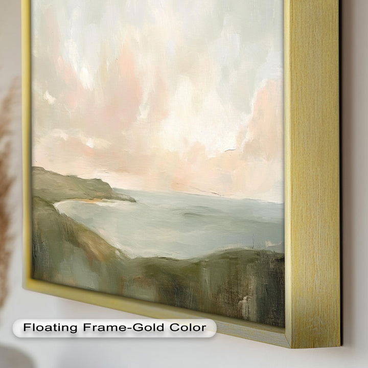 Sunset Oil Painting – Seascape Wall Art