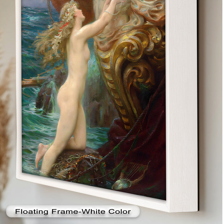Galatea’s Awakening – Mythological Nude Oil Painting