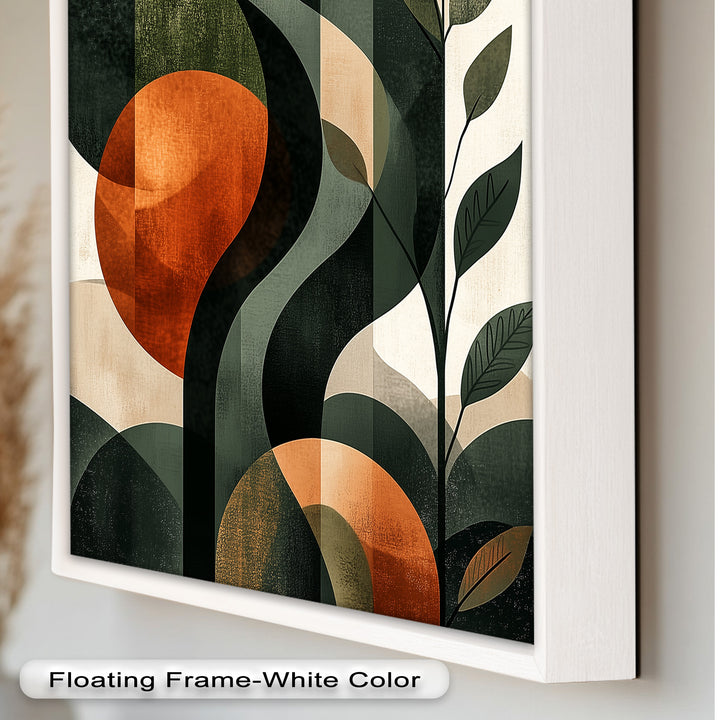 Twilight Grove – Abstract Botanical Oil Painting