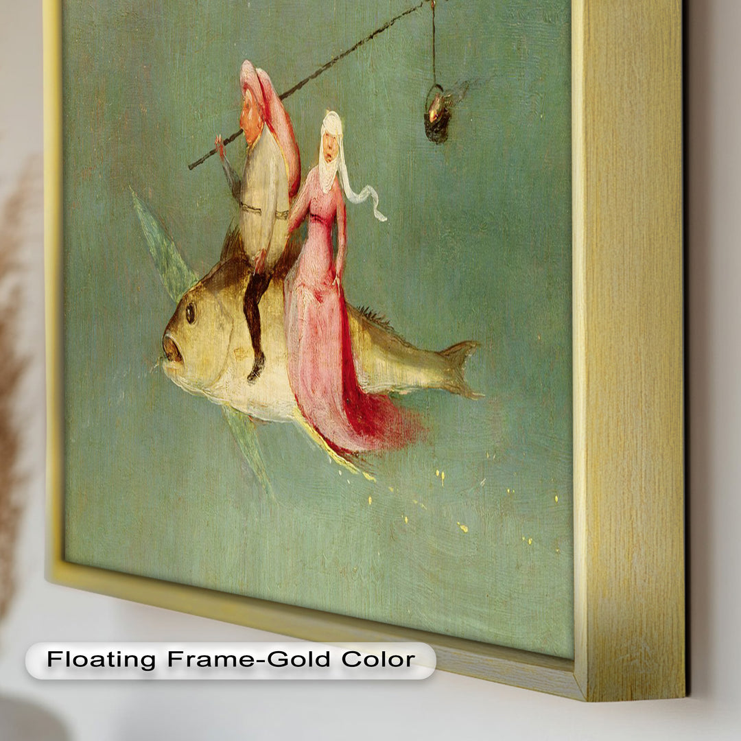 Riders of the Surreal Sea – Renaissance Oil Painting