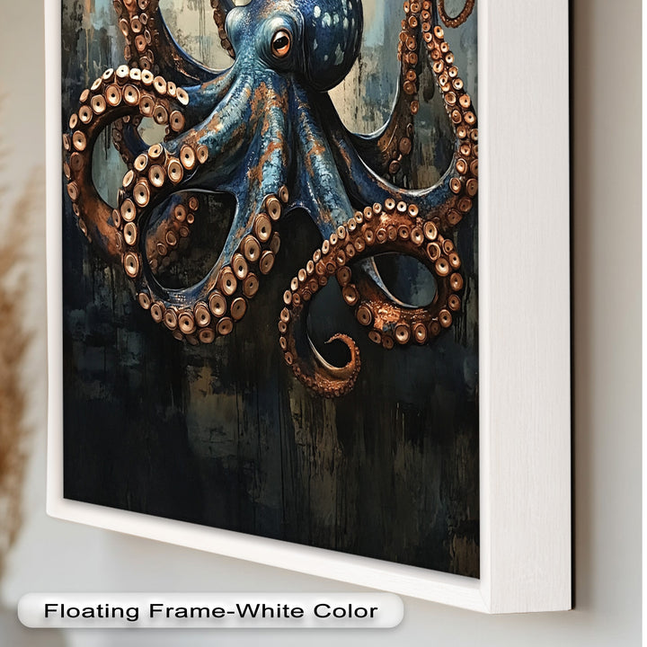 Deep Sea Octopus - Animal Oil Painting