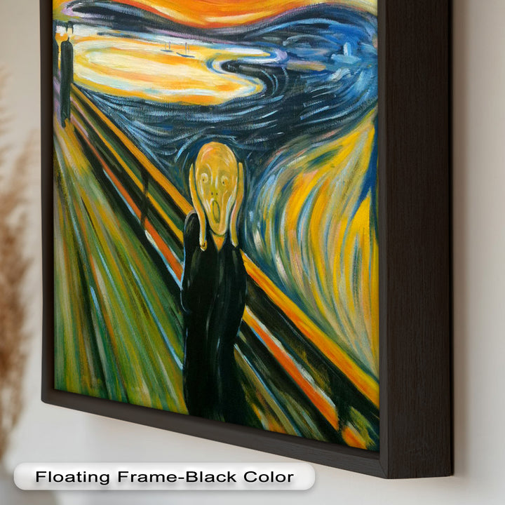 Echo of the Void – Expressionist Angst Picasso Oil Painting