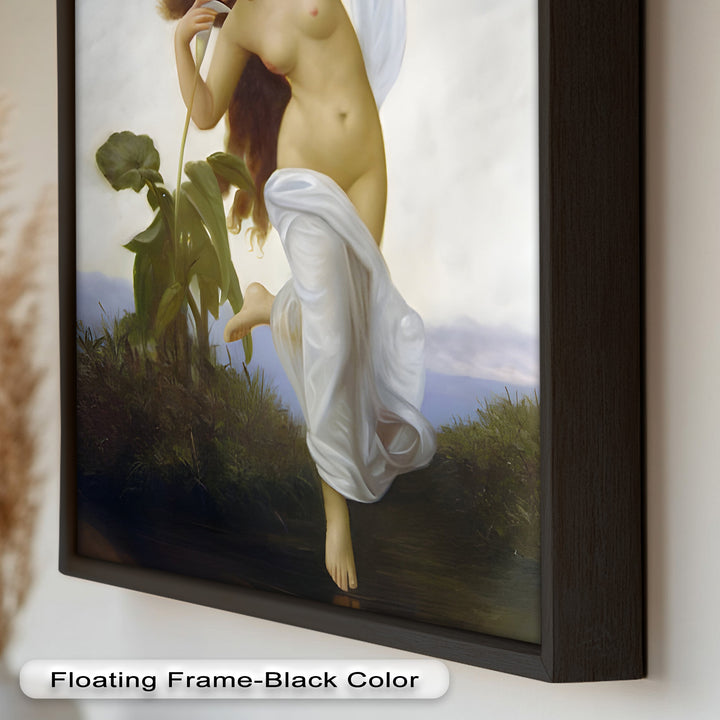 Whispers of the Wind – Classical Nude Goddess Renaissance Oil Painting