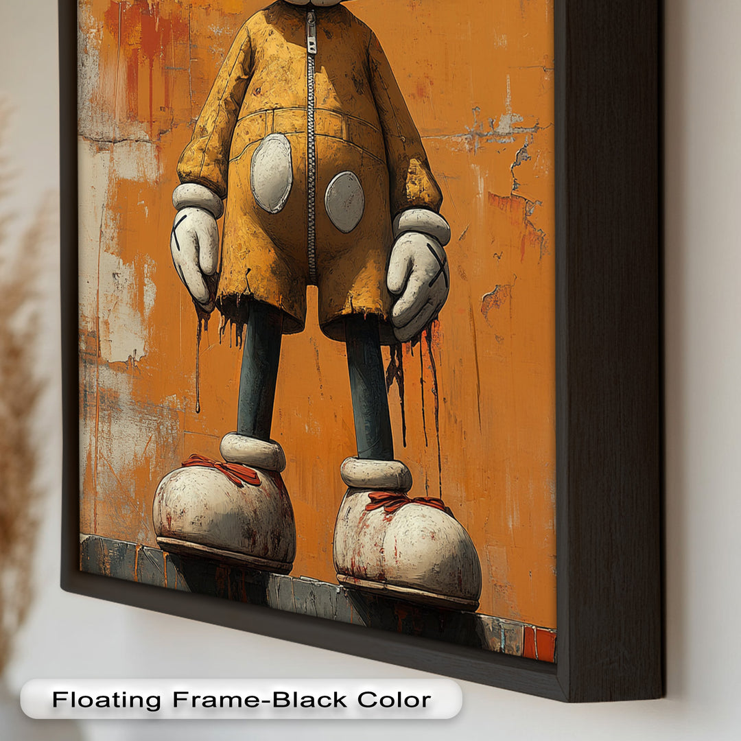 Rust Rebellion – KAWS Begleitölgemälde