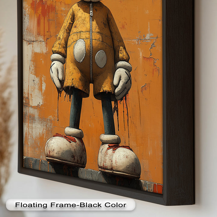 Rust Rebellion – KAWS Begleitölgemälde