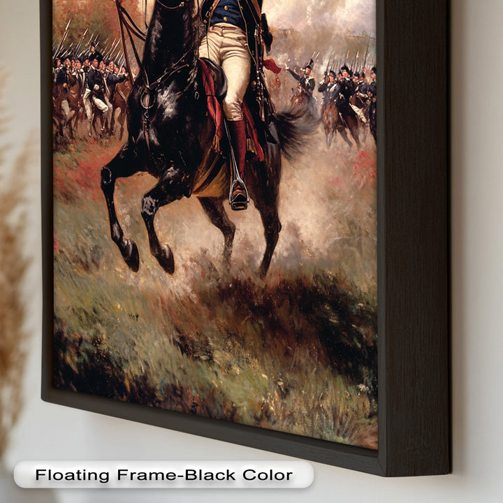 Ride of the Republic – Patriotic Commander Oil Painting