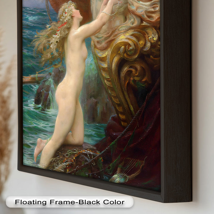 Galatea’s Awakening – Mythological Nude Oil Painting