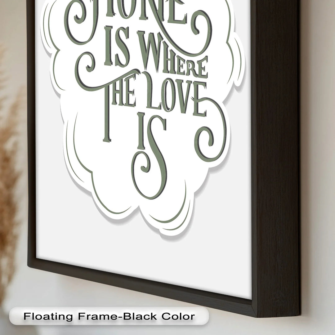 Home Is Where the Love Is – Oil Painting - MyPhotoStation