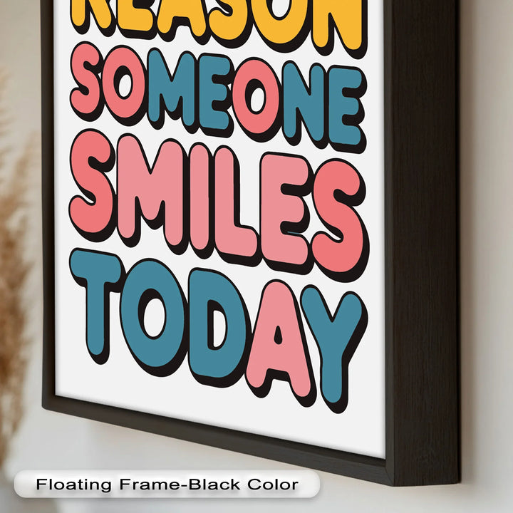 Be the Reason Someone Smiles – Oil Painting - MyPhotoStation