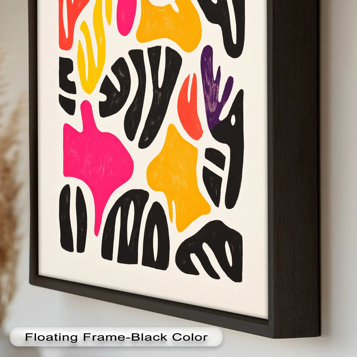 Chromatic Rhythm – Abstract Fauvist Oil Painting - MyPhotoStation
