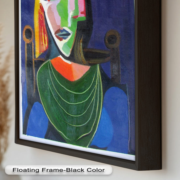 Woman in a Blue Hat – Picasso Oil Painting