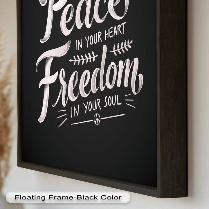 Peace and Freedom Wall Art – Oil Painting - MyPhotoStation