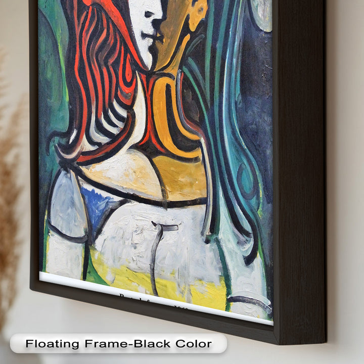 Dual Gaze – Buste de Femme Inspired Picasso Oil Painting