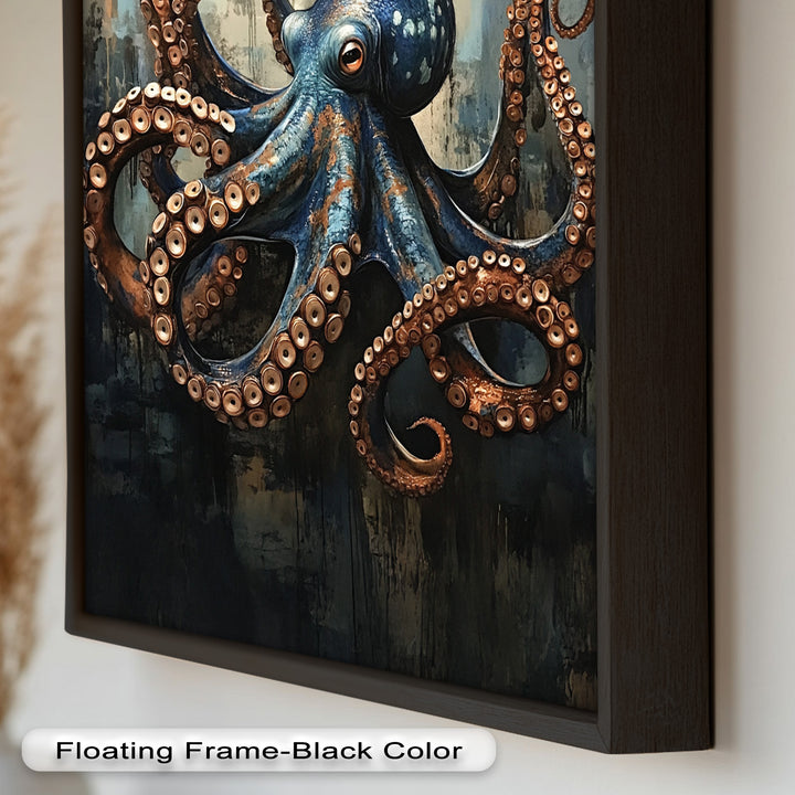 Deep Sea Octopus - Animal Oil Painting