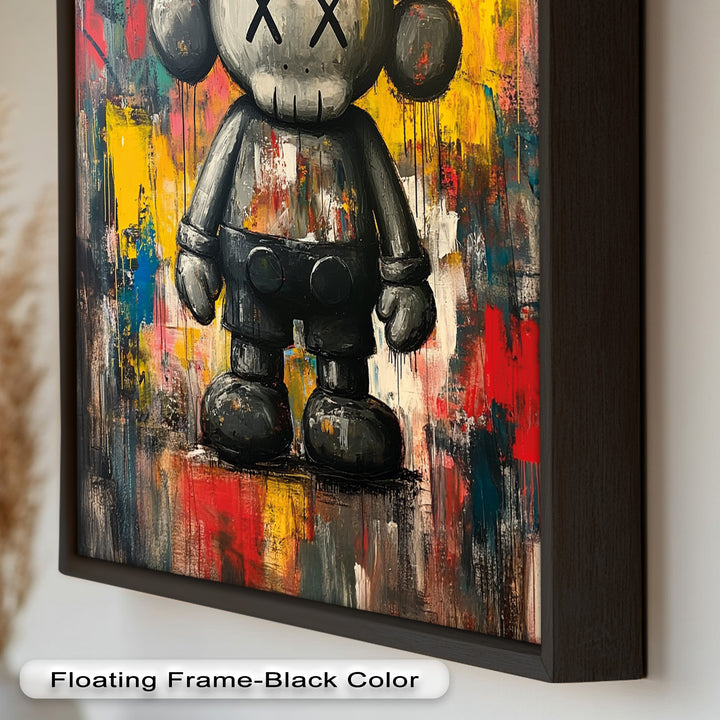 Urban Grit – KAWS Companion Oil Painting