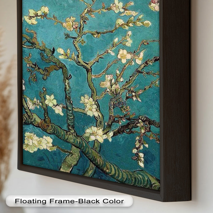 Spring Reverie – Blooming Almond Branches Flower Oil Painting
