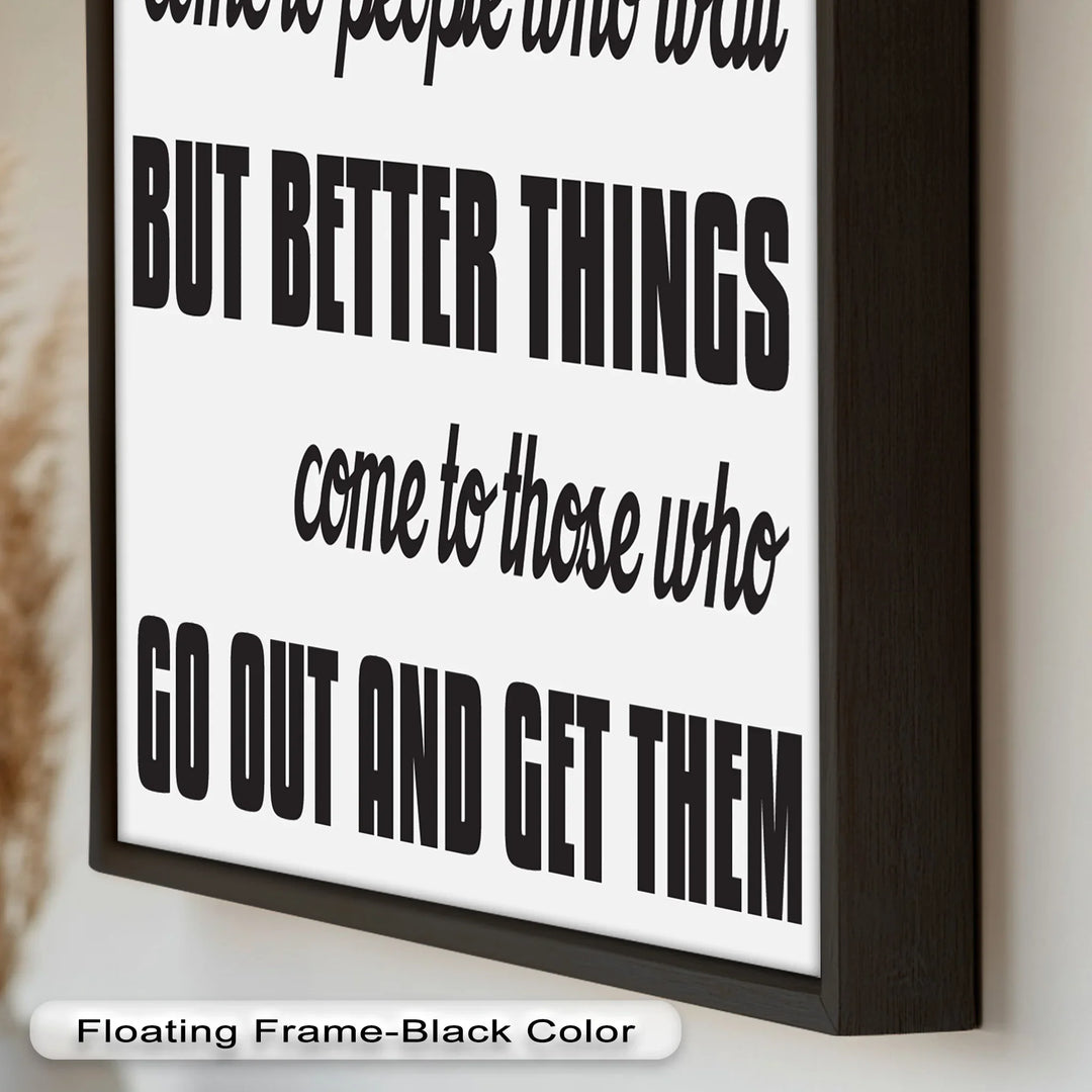 Good Things Come to People Who Wait – Oil Painting - MyPhotoStation