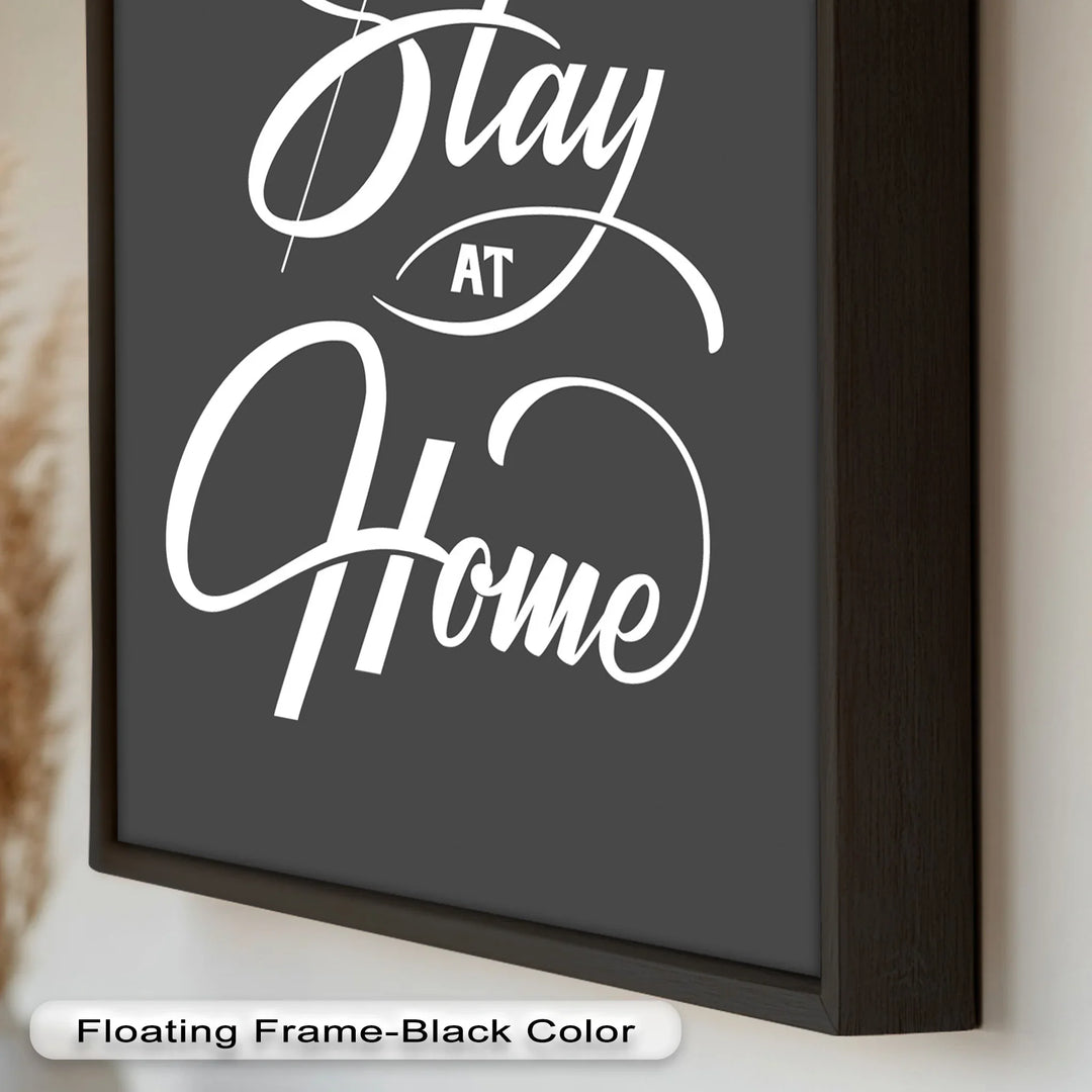 Stay at Home – Modern Oil Painting - MyPhotoStation
