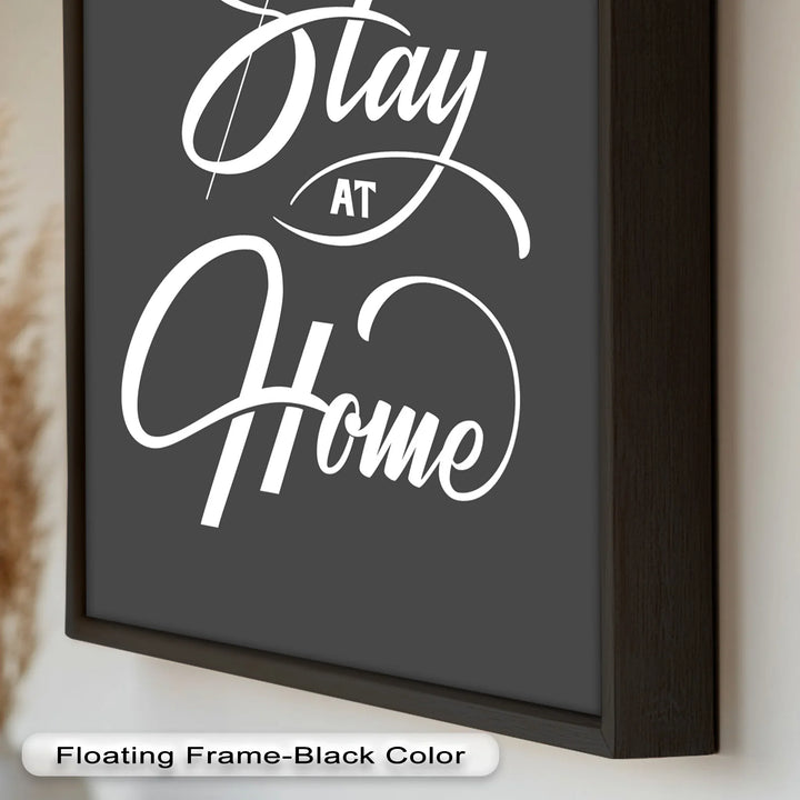 Stay at Home – Modern Oil Painting - MyPhotoStation