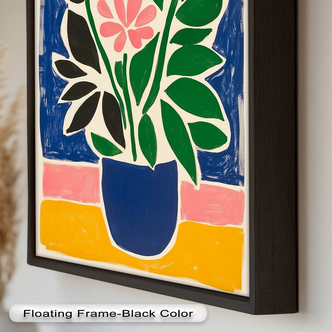 Vibrant Vase Composition – Modern Fauvist Oil Painting
