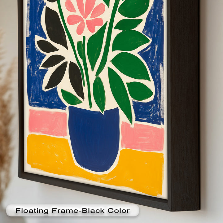 Vibrant Vase Composition – Modern Fauvist Oil Painting