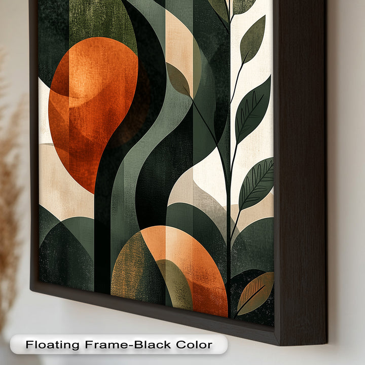 Twilight Grove – Abstract Botanical Oil Painting