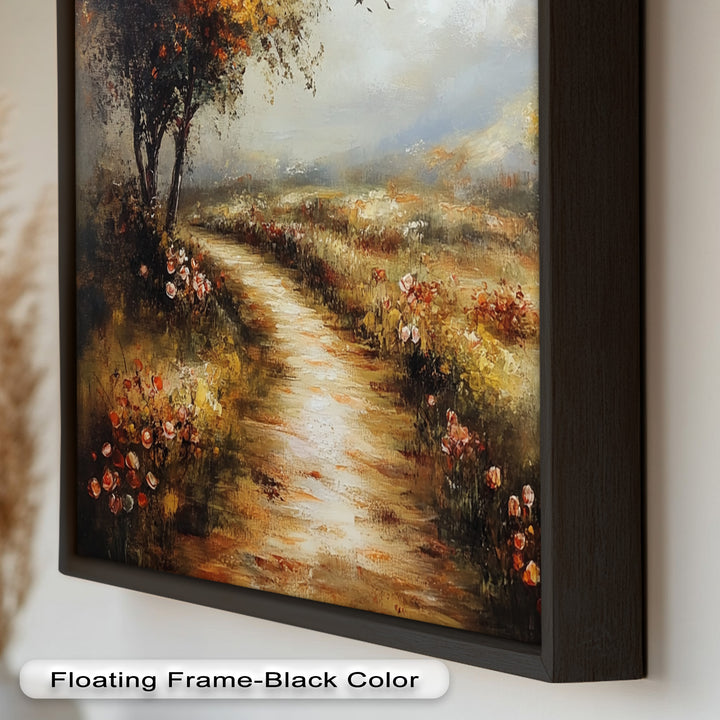 Winding Path Landscape - Impressionism Oil Painting
