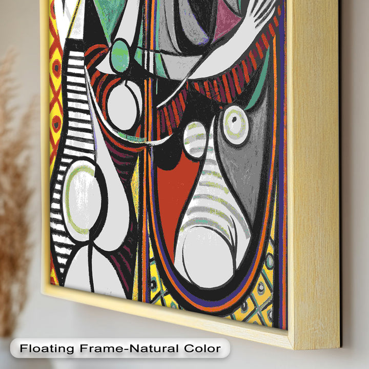 Reflected Identity – Mirror Portrait Picasso Oil Painting