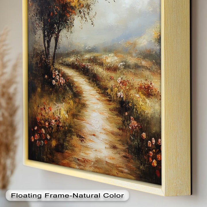 Winding Path Landscape - Impressionism Oil Painting