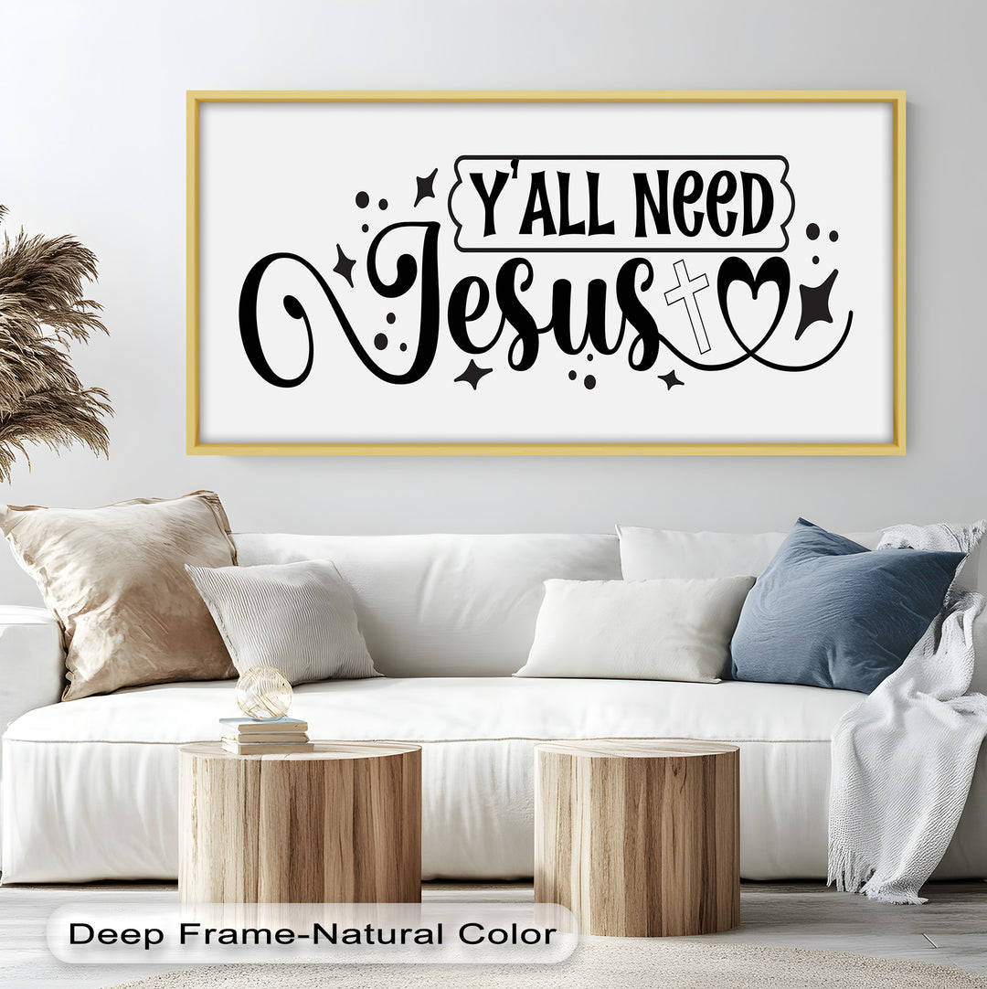 Be Still and Know – Christian Bible Verse Oil Painting