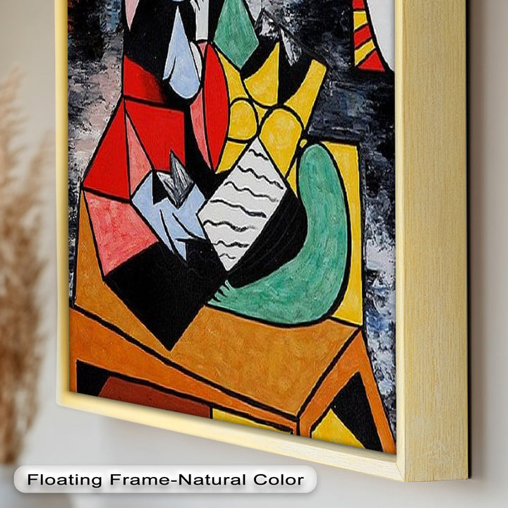 Embrace in Color – Picasso Oil Painting