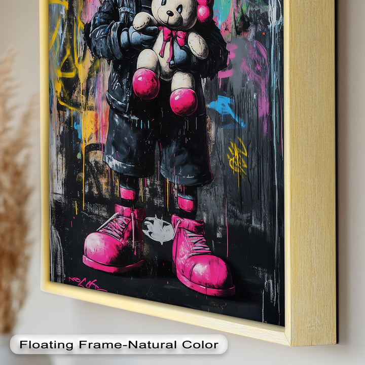 Embrace the Chaos – KAWS Oil Painting
